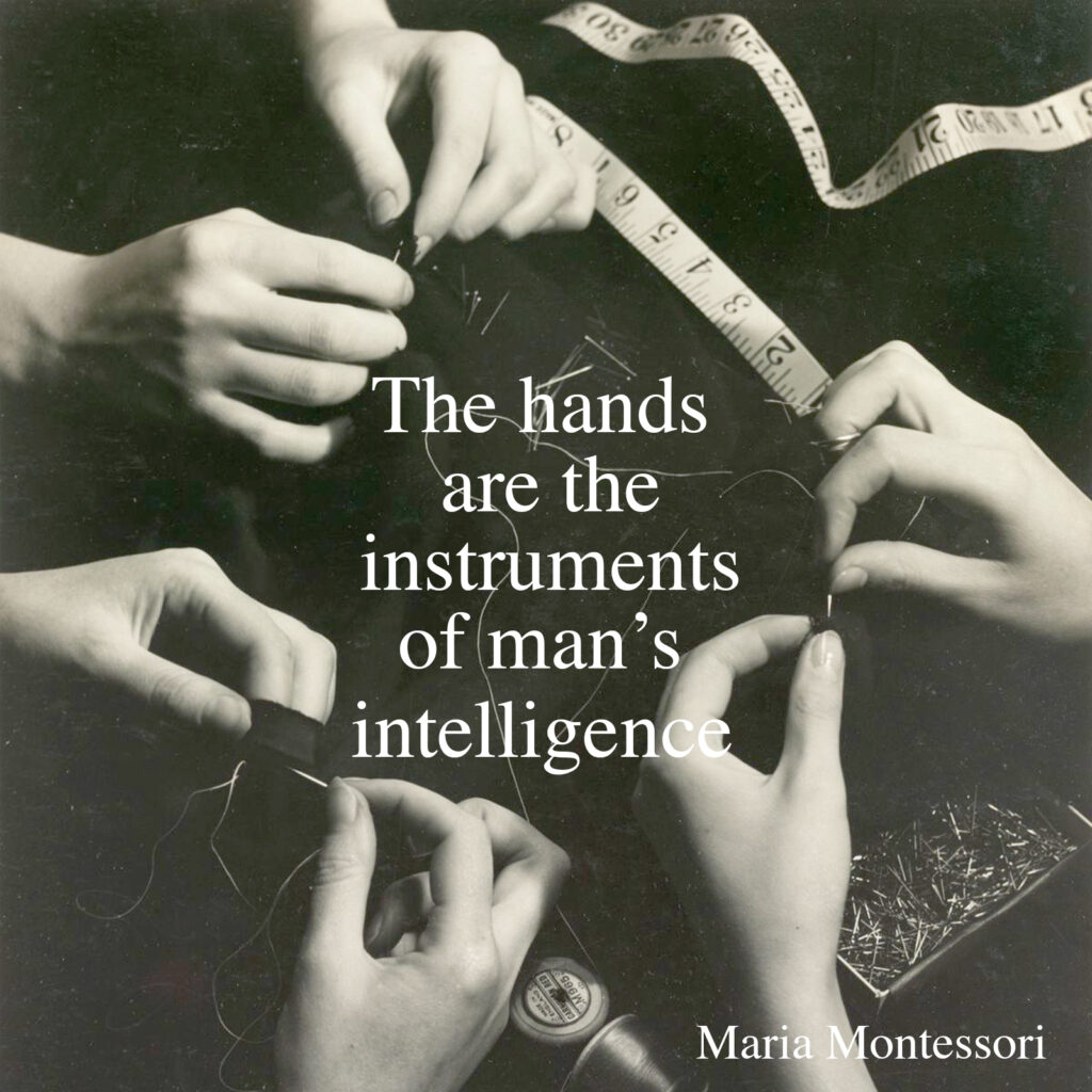 Montessori hands